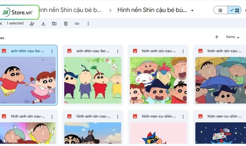 Tải hình nền Shin Cậu Bé Bút Chì trên máy tính