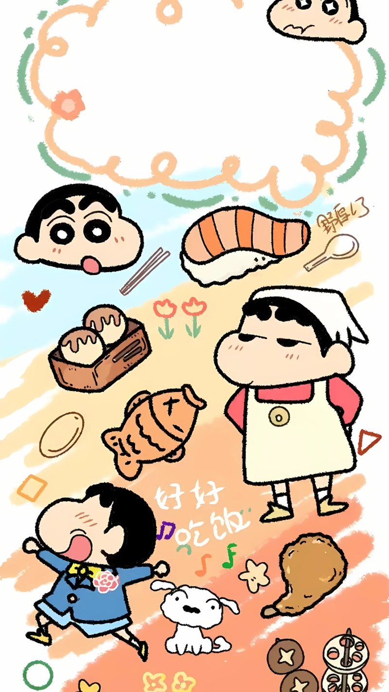 Hình nền Shin Cậu Bé Bút Chì dễ thương