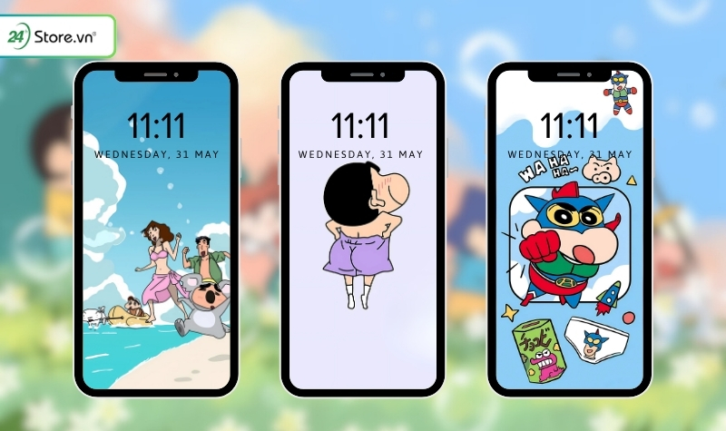 Hình nền Shin cậu bé bút chì cho điện thoại