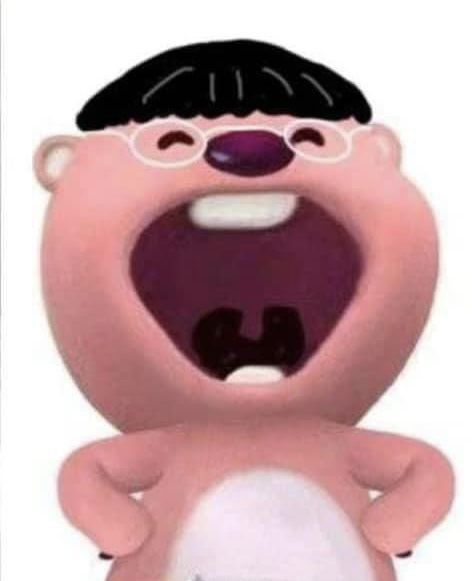 Ảnh meme Loopy cute hồng