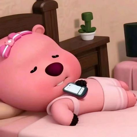 Meme Loopy cute hồng xinh