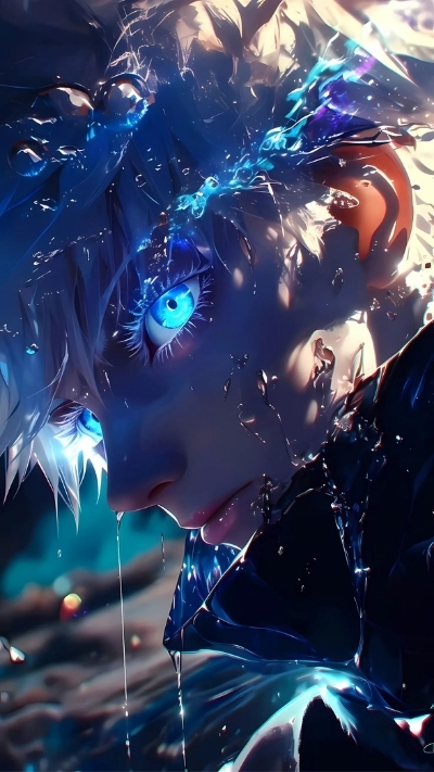 Ảnh nền Gojo 3D cực đẹp sắc nét cho smartphone