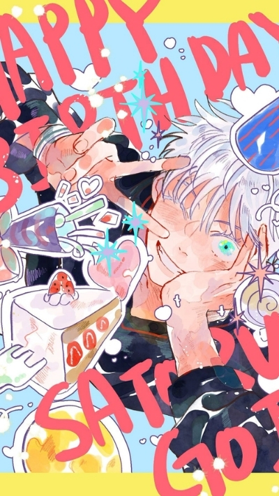 Hình Gojo cute dễ thương full HD cho điện thoại