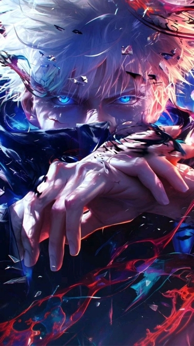 Background Gojo ngầu full HD siêu sắc nét cho máy