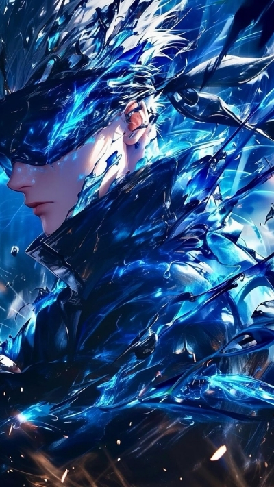 Ảnh Gojo 4K siêu đẹp siêu nét cho smartphone