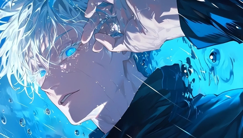 Wallpaper Gojo 4K cực đẹp full HD rực rỡ cho PC