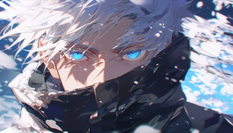 Phông nền Gojo 4K sống động sắc nét tuyệt đẹp cho desktop