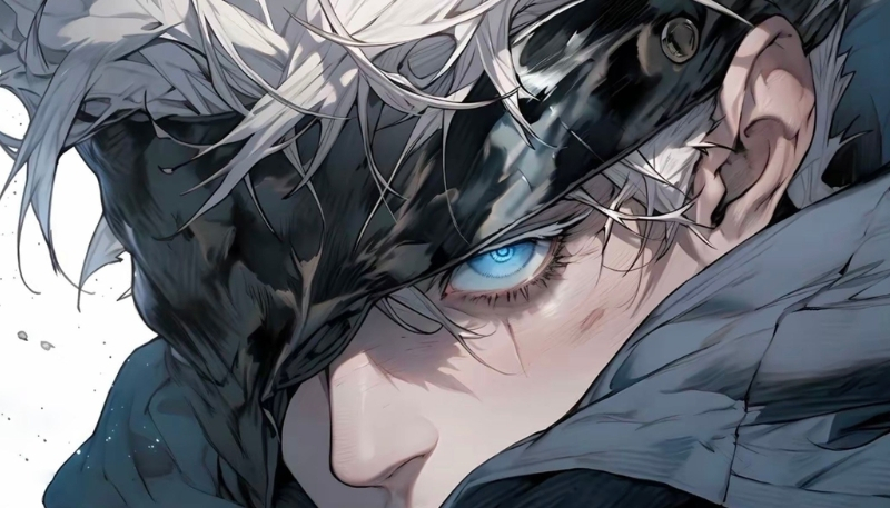 Hình trang trí Gojo 4K cực đẹp sắc nét cho desktop