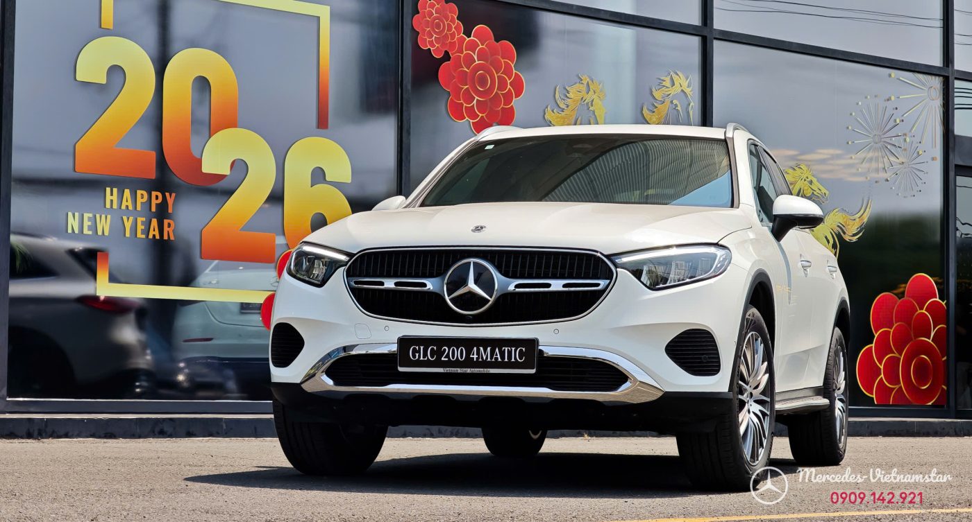Mercedes GLC200 V2 Màu Đen 2026