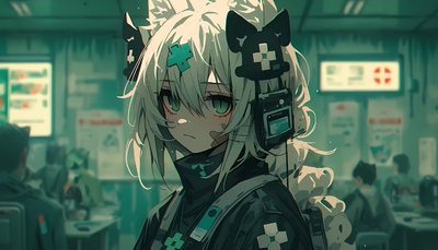 ảnh nền anime nữ cute thú vị