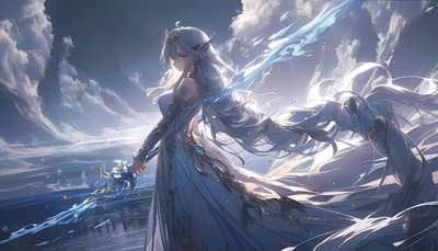 ảnh nền anime nữ 4k phong cách