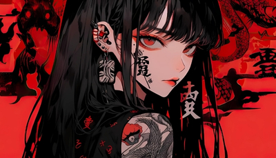 ảnh nền anime nữ 4k ngầu đẹp