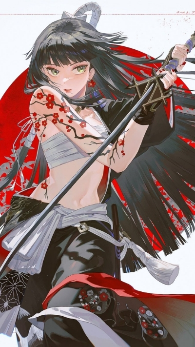 ảnh nền anime nữ cổ trang duyên dáng