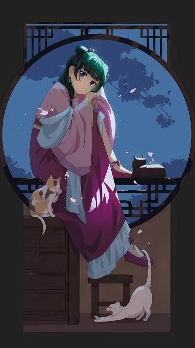 ảnh nền anime nữ buồn lạnh lùng