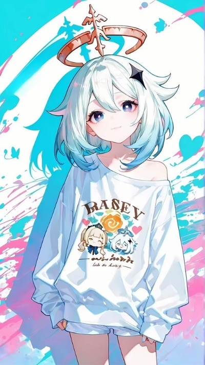 ảnh nền anime nữ cute nhẹ nhàng