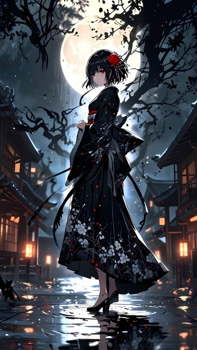 ảnh nền anime nữ cute thơ ngây