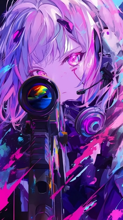 ảnh nền anime nữ 4k hiện đại