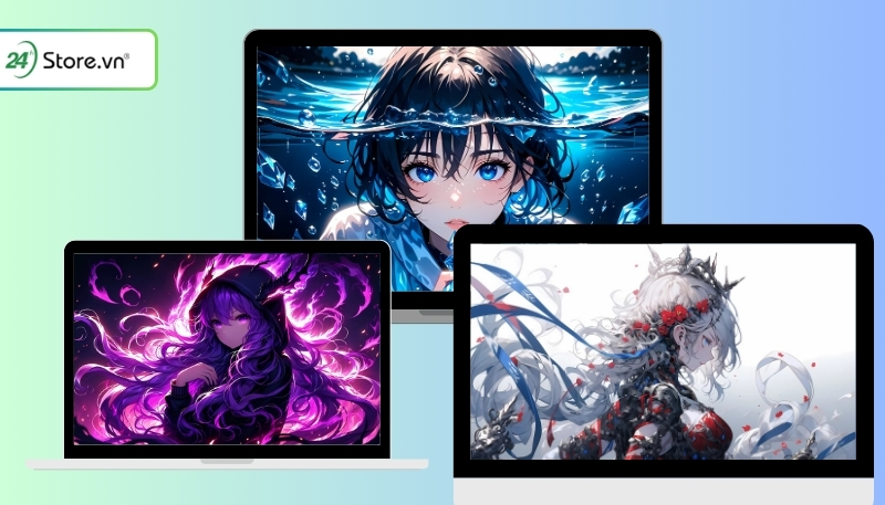 ảnh nền anime nữ dành cho máy tính