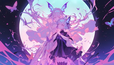 ảnh nền anime nữ buồn nuối tiếc