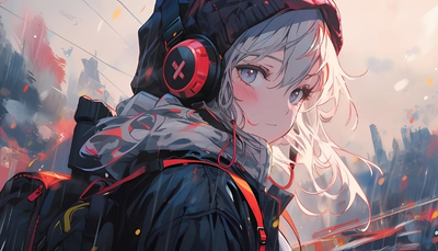 ảnh nền anime nữ buồn mắt biếc