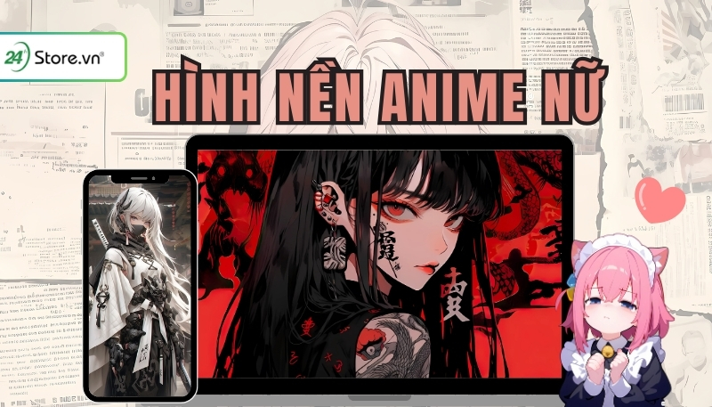 TOP 599+ Hình nền anime nữ 4K ĐẸP, ngầu, cute chất lượng cao