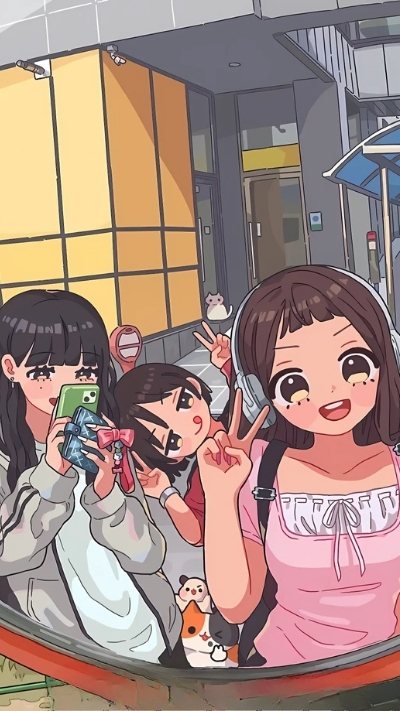 hình ảnh nhóm bạn thân vui nhộn full HD