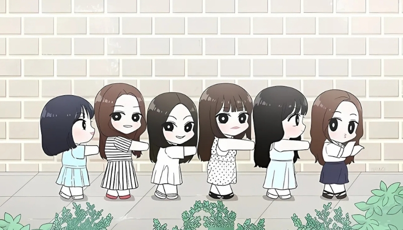 wallpaper nhóm bạn thân rực rỡ full HD