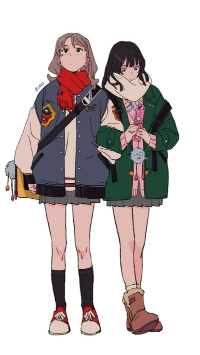 wallpaper bạn thân xinh xắn lung linh 4K