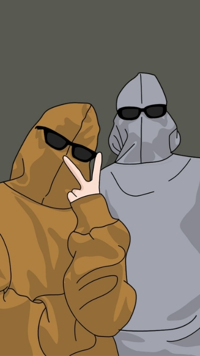 ảnh đôi bạn thân nam dễ thương full HD