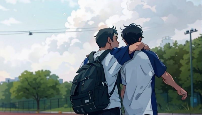 hình nền bạn thân nam đẹp lung linh