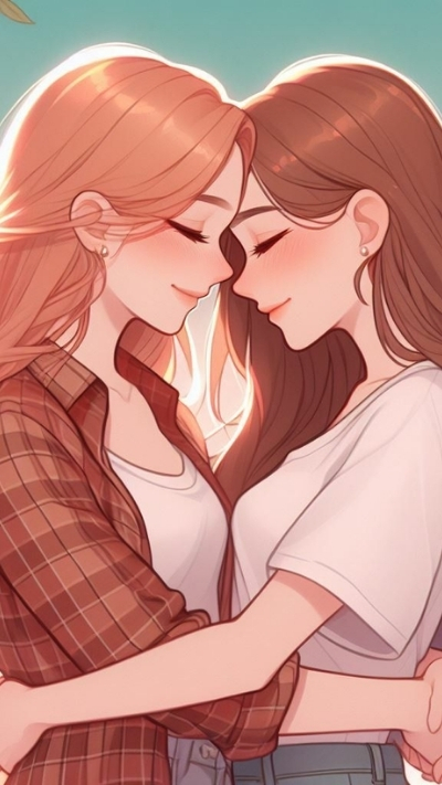 wallpaper bạn thân nữ đáng yêu cho điện thoại