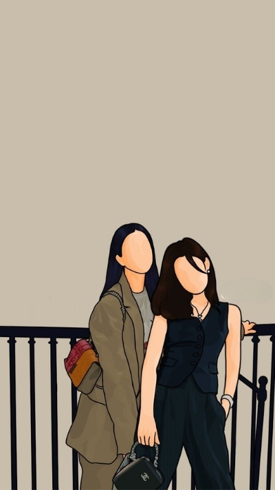 hình ảnh bạn thân nữ ngầu đẹp cho iphone