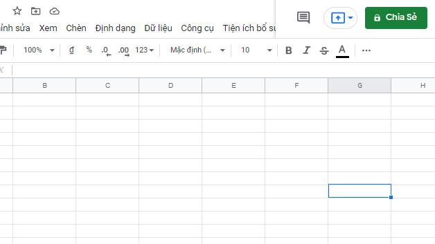 Cách cấp mở quyền chỉnh sửa bảng tính trên Google Sheets