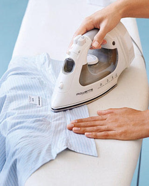 Ủi quần áo đúng nhiệt độ