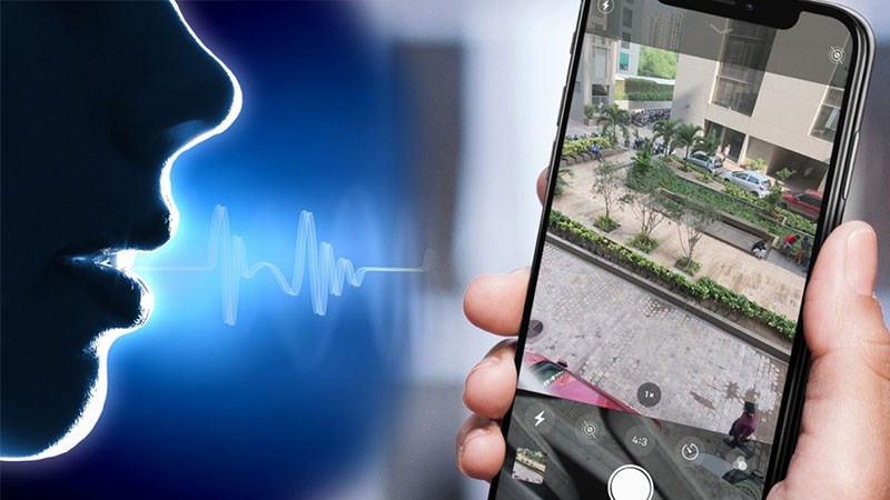 Cách chụp ảnh đẹp bằng camera trước với tính năng điều khiển bằng giọng nói trên iPhone
