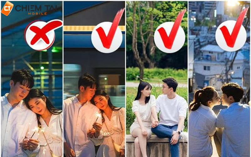 Những điều bạn cần lưu ý khi tạo dáng chụp hình cặp đôi