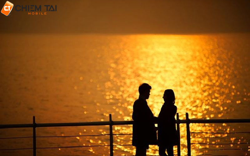 Chụp ảnh cho cặp đôi khi bị ngược ánh sáng