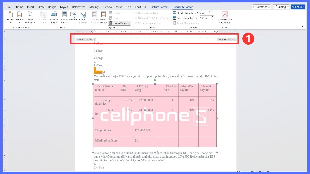 Cách xử lý các loại watermark cứng đầu trong Word 4