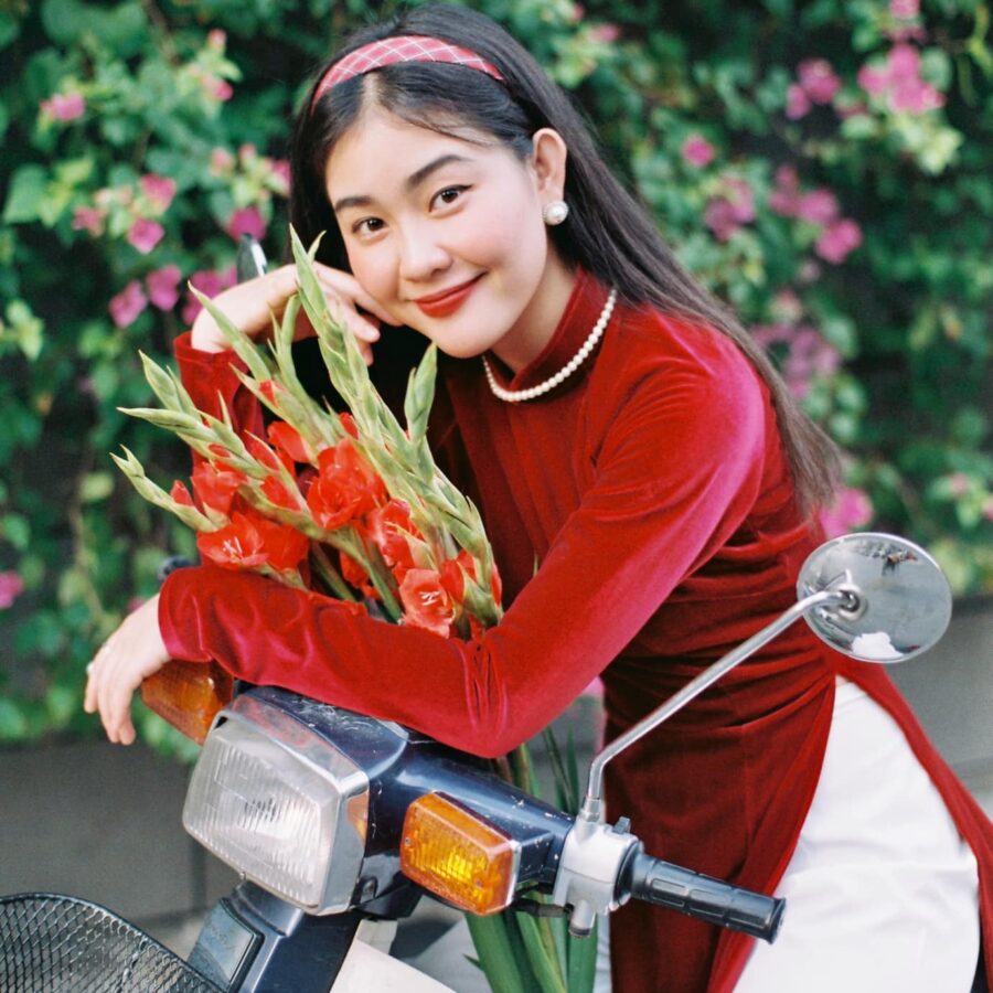 loại hoa được sử dụng để chụp hình Tết với hoa