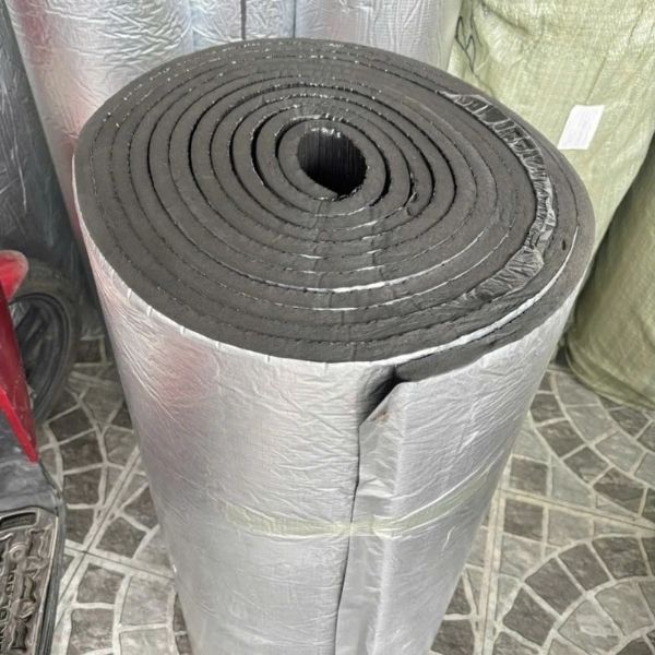 Xốp cao su lưu hóa một mặt bạc