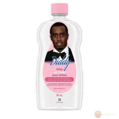 Một chiếc diddy meme hài hước mô tả khoảnh khắc rapper nổi tiếng trở nên lầy lội