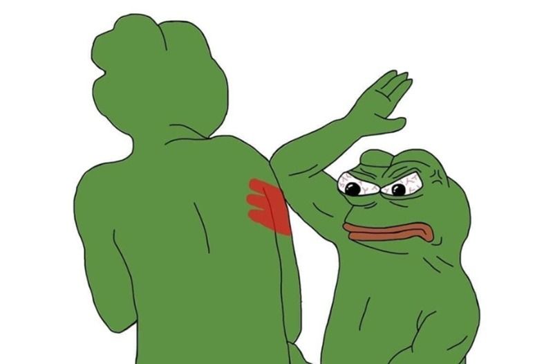 Meme ếch giận dữ