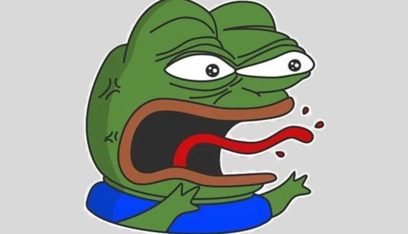Meme ếch giận dữ