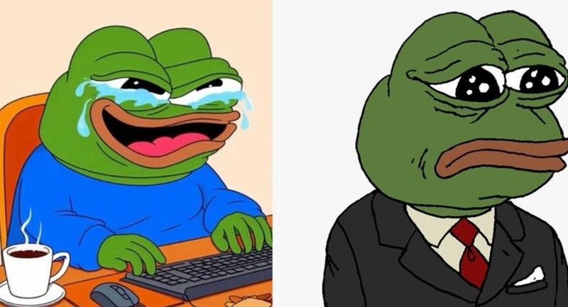 Meme ếch xanh buồn