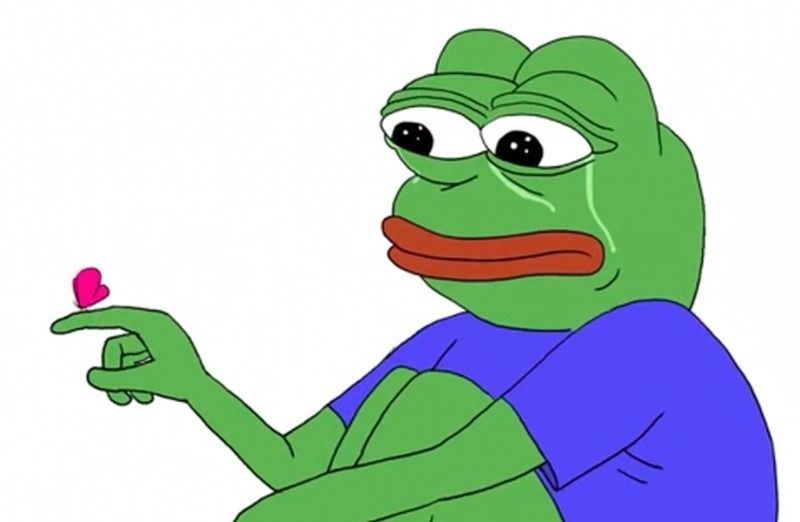 Meme ếch xanh buồn