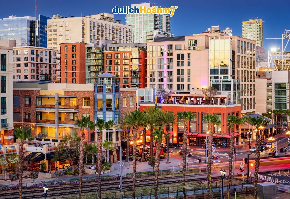 khu phố gaslamp quarter