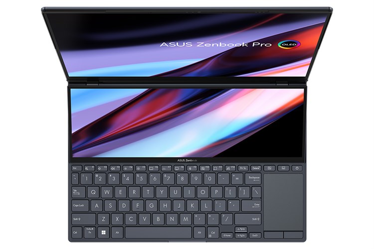 Zenbook Pro 14 Duo OLED UX8402 được trang bị cảm ứng 14.5 inch 2.8K 120 Hz OLED NanoEdge