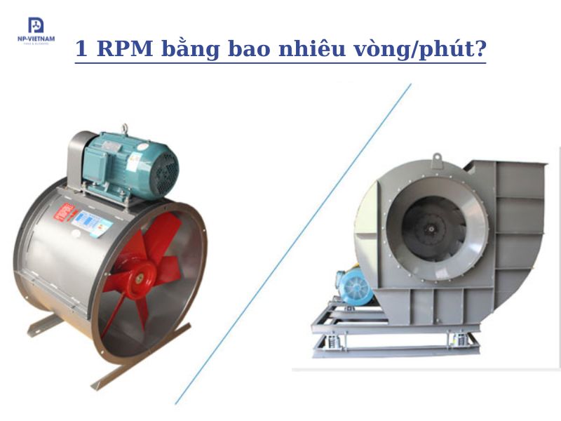 1 RPM bằng bao nhiêu vòng/phút?