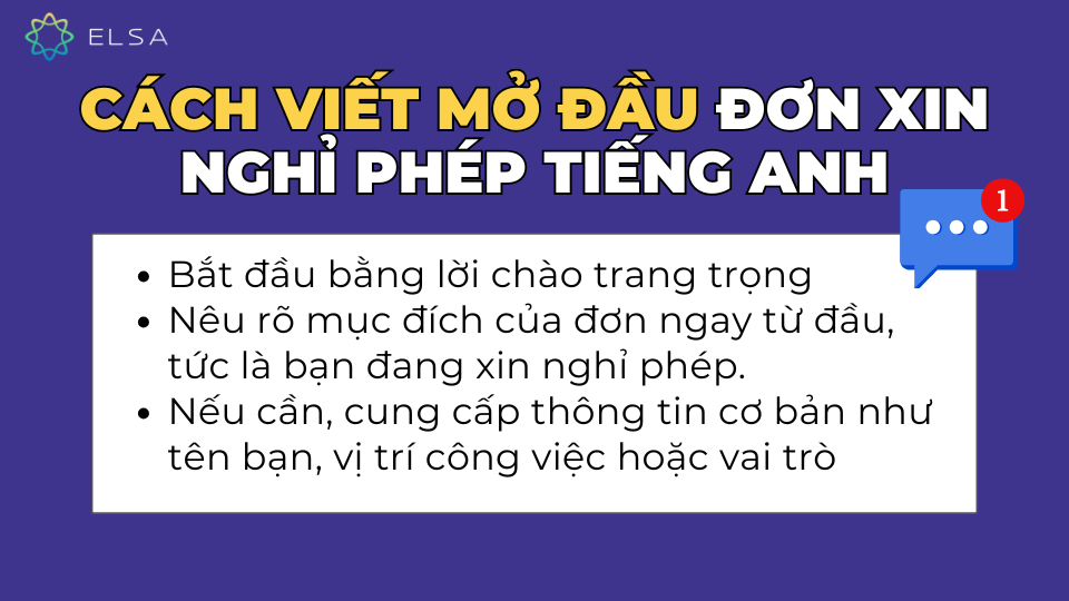 Cách viết mở đầu