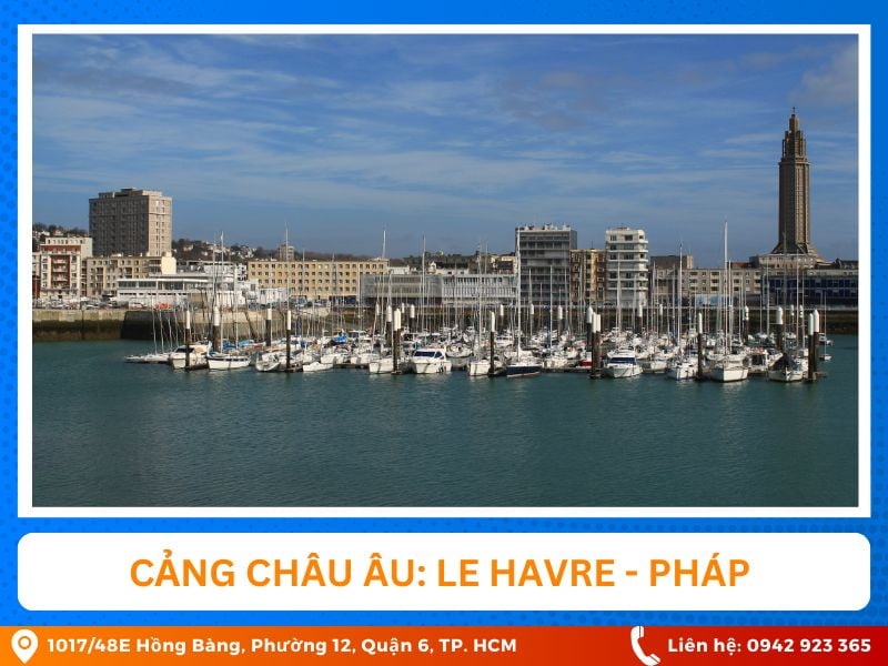 cang bien le havre phap